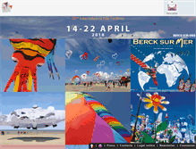 Tablet Screenshot of cerf-volant-berck.com